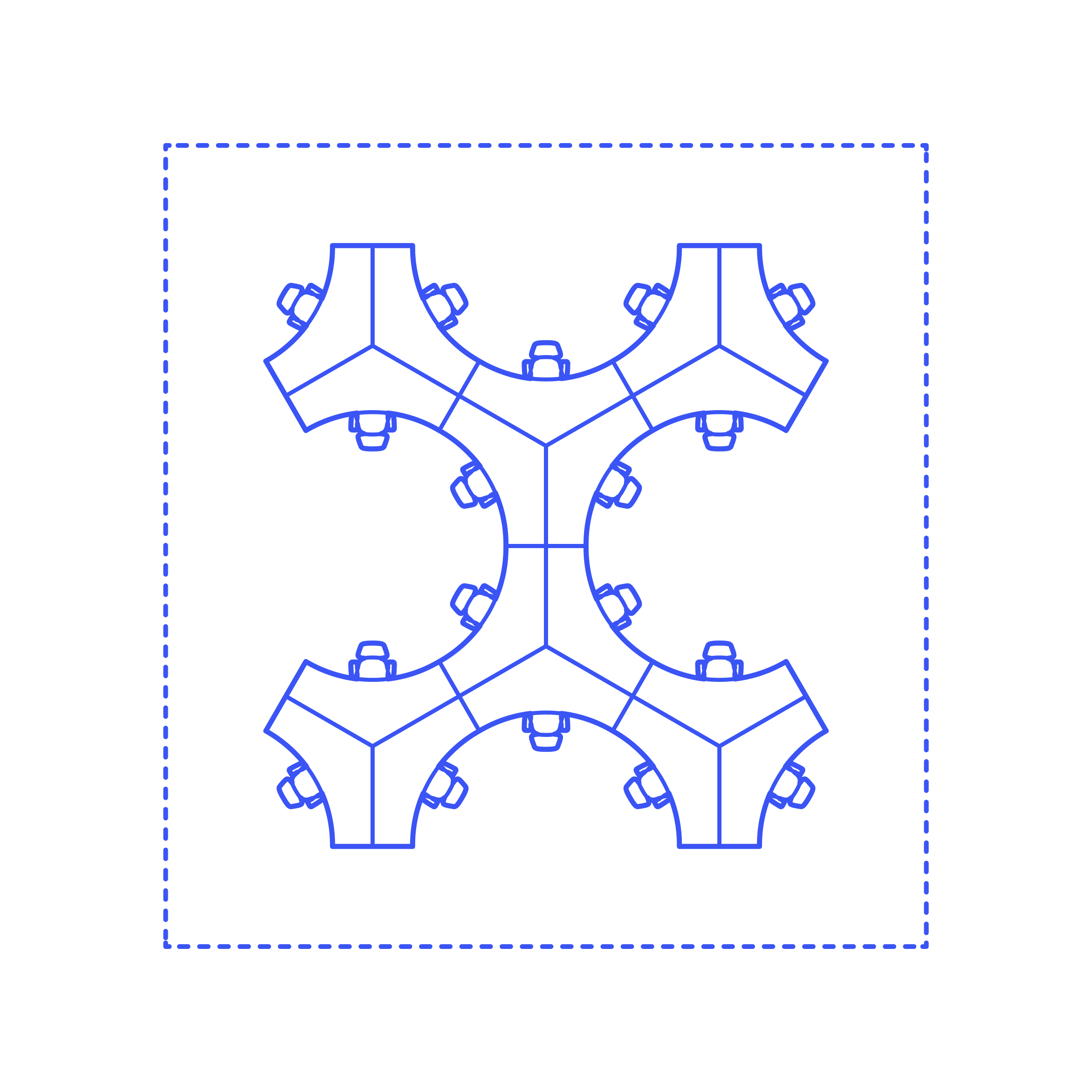 Layouts Open Offices System Pinwheel X Shape Sticker Outline Svg File Free Vectors